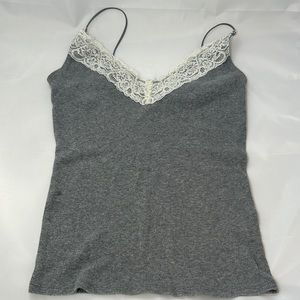 Hollister grey tank top size medium